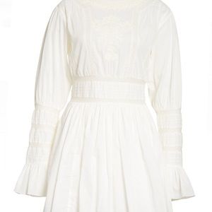 Free People Victorian style mini dress